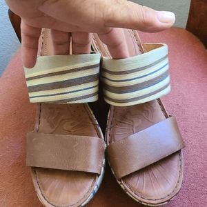 Born Heeled Wedge shoes